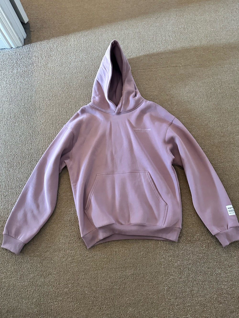 Comfort Clothing Women's Dusty Rose Hoodie